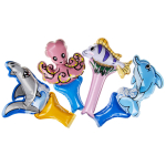 8431 SELF INFLATABLE SEA ANIMAL FOIL BALLOON