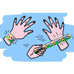 4273 SLAP BRACELET FOOTBALL