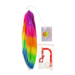 4803 9" RAINBOW BALL / KEYCHAIN & NET