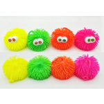 8387 PUFFER BALL W EYES 10CM