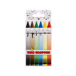 6030 WAX CRAYONS 6PCS