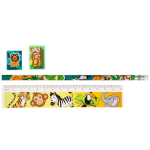 6587 STATIONARY SET, WILD ANIMALS