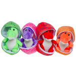 1960 PLUSH, DINO IN EGGBASKET