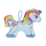 1786 PLUSH, SUPER SOFT, RAINBOW UNICORN XS