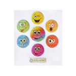 9737 4ASS SHINY STICKERS EMOTIONS