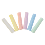 6381 6PCS SIDEWALK CHALK UNICORN