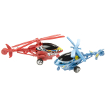 3221 2ASS RED-BLUE HELICOPTER PP °
