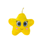 1702 PLUSH , SUPER SOFT, STAR BIG EYES 4ASS