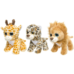 1706 PLUSH 3ASS WILD ANIMALS L