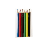 6043 COL PENCILS BOY 6PCS ROUND PP