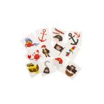 8487 12PCS TATTOO, PIRATE DB