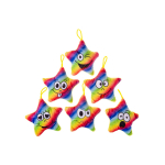 1887 PLUSH, SUPER SOFT, RAINBOW STAR