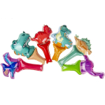 8434 SELF INFLATABLE DINOSAUR FOIL BALLOON
