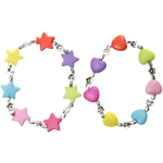 0404 BRACELET HEART AND STAR