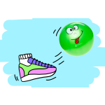 8751 BALL LAUGHING FACE