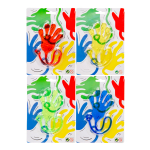 3319 STICKY HAND L ON CARD