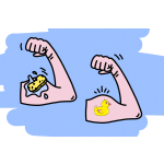 8490 12PCS TATTOO, DUCKIES DB