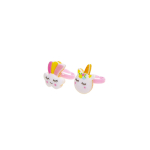 0452 8PCS SOFT UNICORN RING IN GIFT BOX