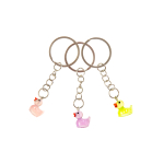 9944 KEYCHAIN TRANSPARENT DUCK