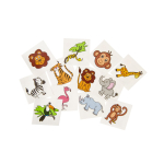 8480 12PCS TATTOO, WILD ANIMALS, DB
