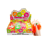 8387 PUFFER BALL W EYES 10CM