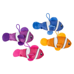 1723 PLUSH, SUPER SOFT, CLOWNFISH S 4ASS