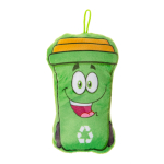 1933 PLUSH, SUPER SOFT, GARBAGE BIN 4ASS °°