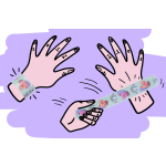 4265 SLAP BRACELET HORSE