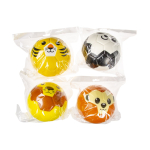 4864 WILD ANIMAL FACE BALL L