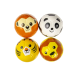 4864 WILD ANIMAL FACE BALL L