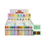 6032 8PCS MINI WAX CRAYON IN CASE °°°°