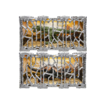 9362 1PC DINO IN CAGE