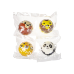 4863 WILD ANIMAL PU BALL M,SELFVENDING 100MM