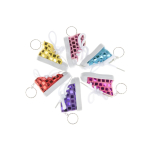 9986 KEYCHAIN BASKETBALL SHOE GLITTER