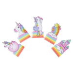 6111 5PCS FINGERPUPPET UNICORN °°°°