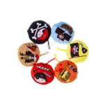1883 PLUSH, SUPER SOFT, PIRATE ASSORTMENT