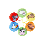 1877 PLUSH, SUPER SOFT, FARM ANIMAL ASSORTMENT