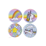 4307 METAL RETURN TOPS, UNICORN
