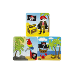7356 3ASS PAPER PUZZLE PIRATE