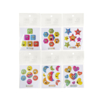 9737 4ASS SHINY STICKERS EMOTIONS