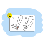8436 SELF INFLATABLE EMOTION FACE FOIL BALLOON °°°