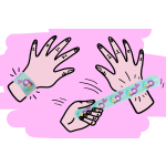 4997 SLAP BRACELET MERMAID °