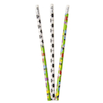 6497 PENCIL, FOOTBALL COLORED