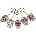 9869 KEYCHAIN SKULLS MEXICO