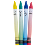 6048 WAX CRAYONS 4PCS