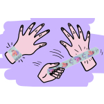 4265 SLAP BRACELET HORSE