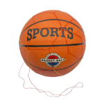 4769 NO. 7 BASKETBALL IN NET, DEFLATED