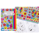 6870 COL BOOK L W STICKERSHEET EMOTION FACES