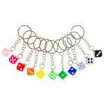 9934 KEYCHAIN DICE
