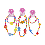 5379 BRACELET AND NECKLACE WOODEN